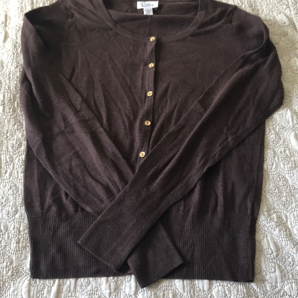 Brown Lily Pulitzer Cardigan - Picture 2 of 4